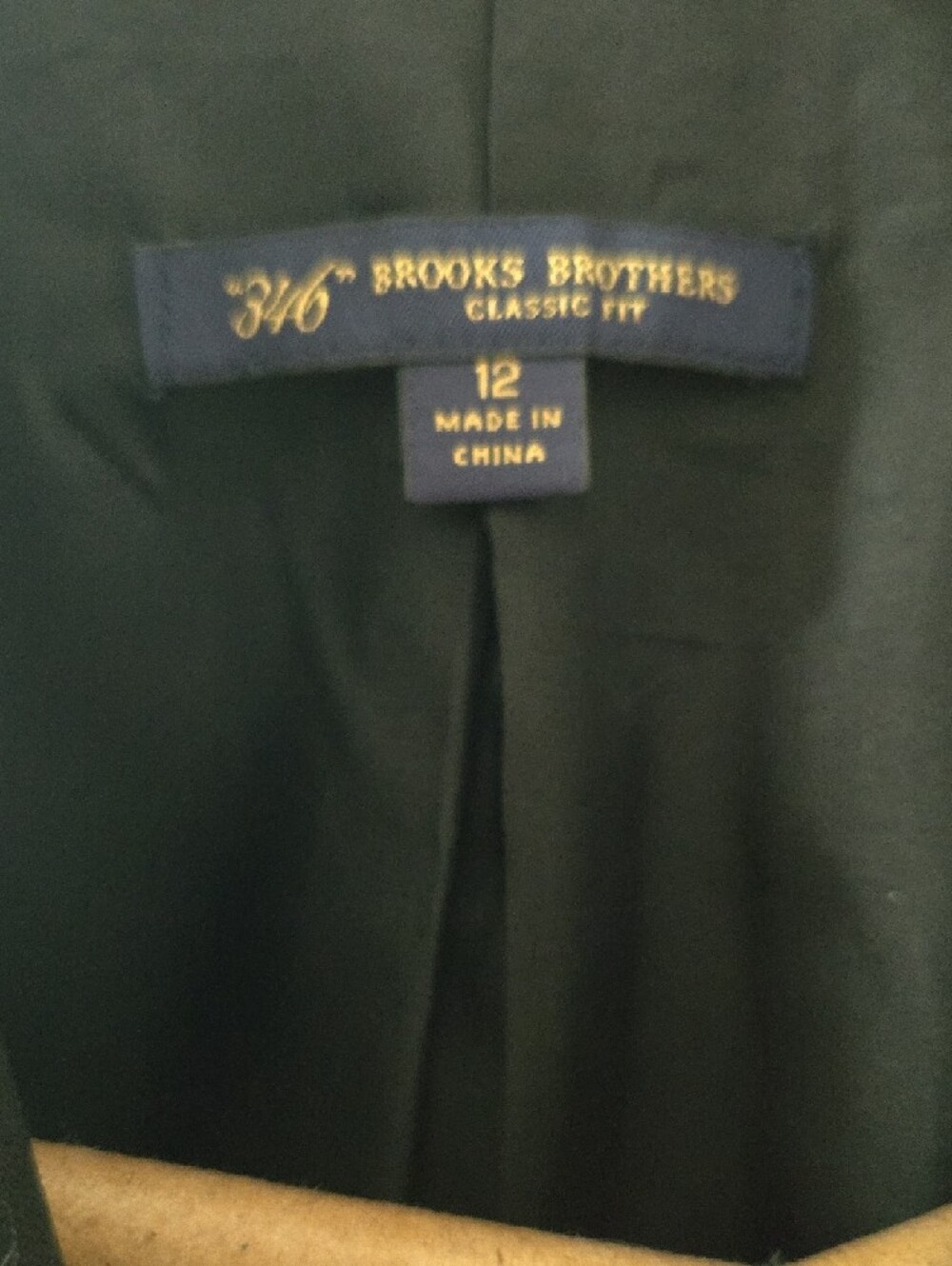 Brooks Brothers Black Women's Single-Button Blazer - Picture 2 of 4